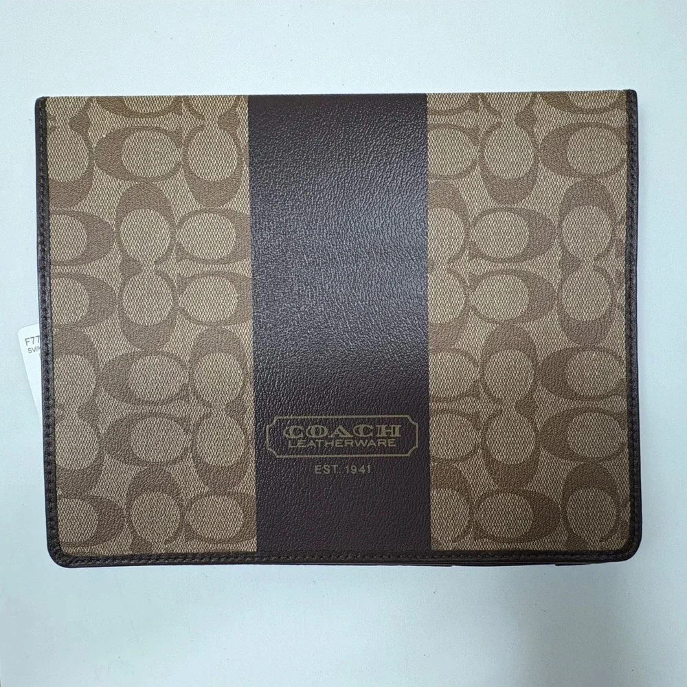 Coach Brown Tablet Case